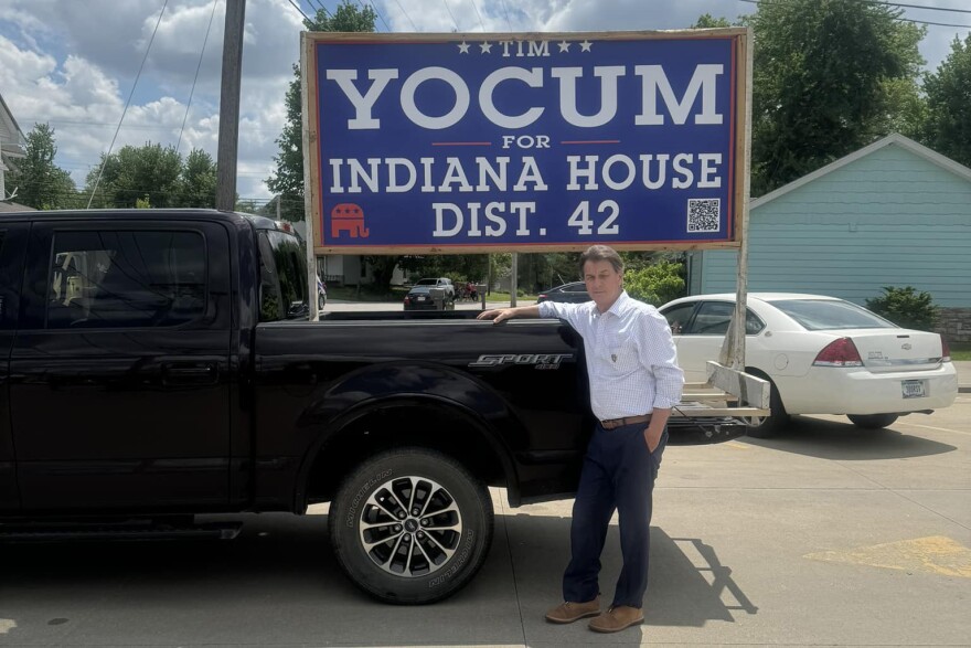 New Rep. Tim Yocum (R-Clinton) unsuccessfully ran in 2024 for the state House seat he now occupies.