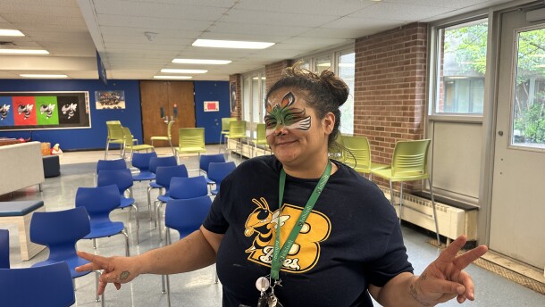 As a parent ambassador at Bolton Elementary, Annatsia Clark helps pull the community together to throw the annual community health fair. Though it's ending, Clark says she'saw the impact it had on the students and parents.