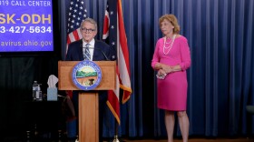 Gov. Mike DeWine (R-Ohio) and First Lady Fran DeWine