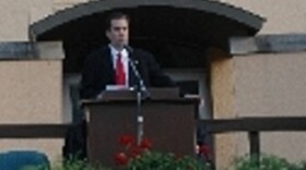 Congressman Dan Boren at Community forum.