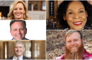 (left-right) Misti Cordell, Pat Moore, Michael Echols, Gabe Firment and Austin Magee are among the challengers for the seat representing Louisiana's 5th Congressional District.