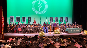 Ivy Tech Community College will host graduate at the Indiana University Auditorium at 6 p.m. on May 2.