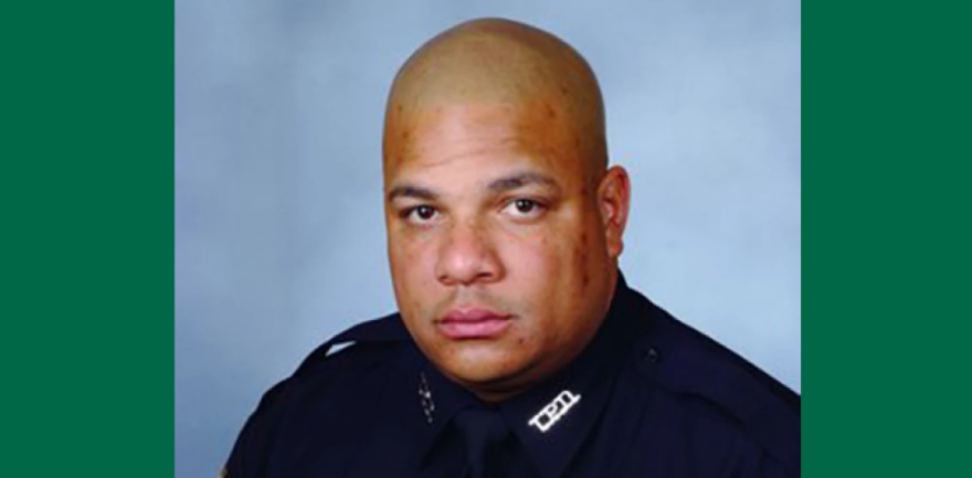 Photo: Tampa police officer Jesse Madsen, 45, was killed early on March 9, 2021, after he veered into the path of a wrong-way driver on Interstate 275, Tampa Police Chief Brian Dugan said.