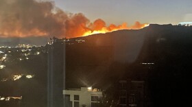 Hollywood Hills fire, January 8, 2025