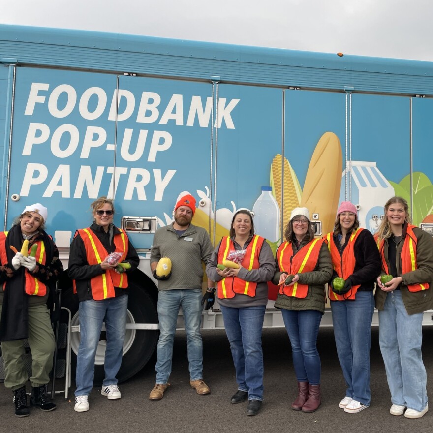 Food distribution from Akron-Canton Regional Foodbank has been used to combat the fallout of SNAP benefit losses.