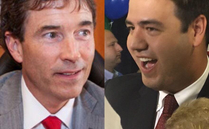 photo of Troy Balderson and Danny O'Connor