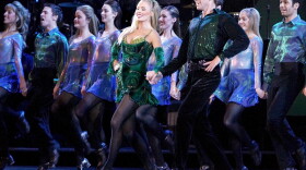 New York Times dance critic Siobhan Burke discusses why the mere sight of a "Riverdance" billboard provokes mixed feelings. (Adam Rountree/AP)