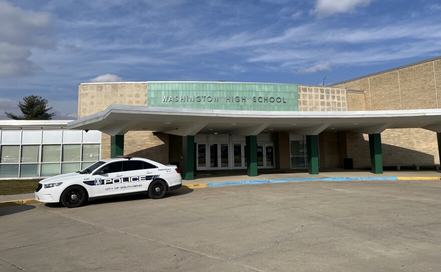 Washington High School on Feb. 27, 2024.