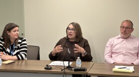 Montgomery County Commissioner Carolyn Rice speaks at the County's press conference about the 2026 PIT count results of homeless individuals.