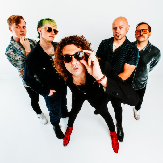 LVVRS - with bassist Zac Lyons at right.