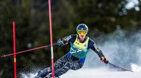 FILE: TJ Lanning racing in Alyeska,