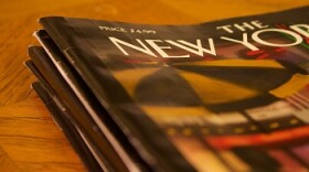 A stack of The New Yorker magazines