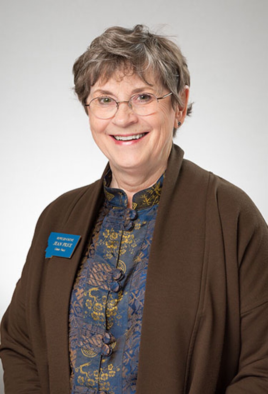 Four-term Democratic State Representative Jean Price from Great Falls.