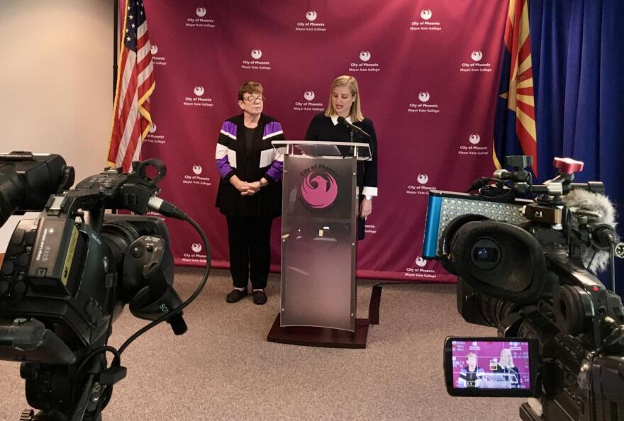 Debra Stark and Kate Gallego