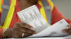 Absentee ballots are prepared to be mailed at the Wake County Board of Elections on September 17, 2024 in Raleigh, North Carolina. (Allison Joyce/Getty Images)