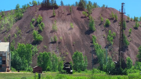 Spoil pile at Minnesota Iron Mine