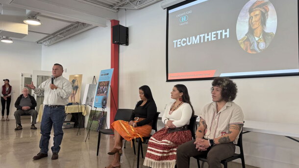 Descendants of renowned Shawnee chief Tecumseh traveled from across the U.S. for a memorial day event for the leader on Sunday.