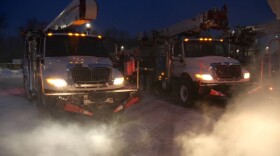 Consumers Energy crews from Michigan head to Arkansas Fridayto aid crews there ahead of impending severe weather
