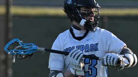 Brody Reh of the Wilkes-Barre Area boys lacrosse team looks to pass during a recent game. Student athletes will have the chance to enroll in the high school's new Athletic Academy this fall.