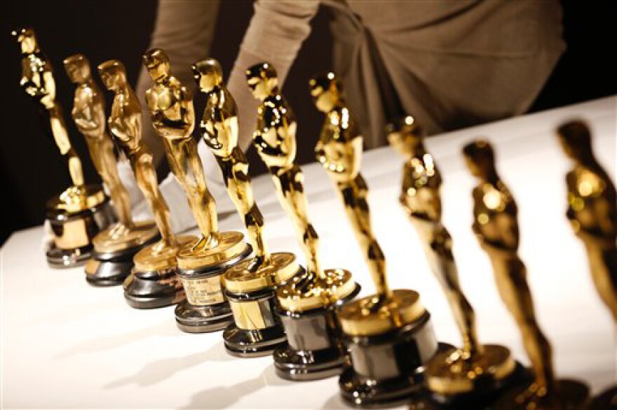 Oscar trophies