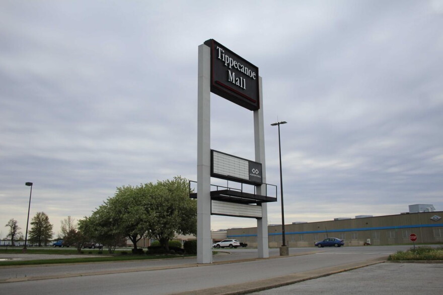 Tippecanoe Mall owned and operated by Simon Property Group. The company is reportedly in talks with Amazon to fill vacant department store space with warehouses.