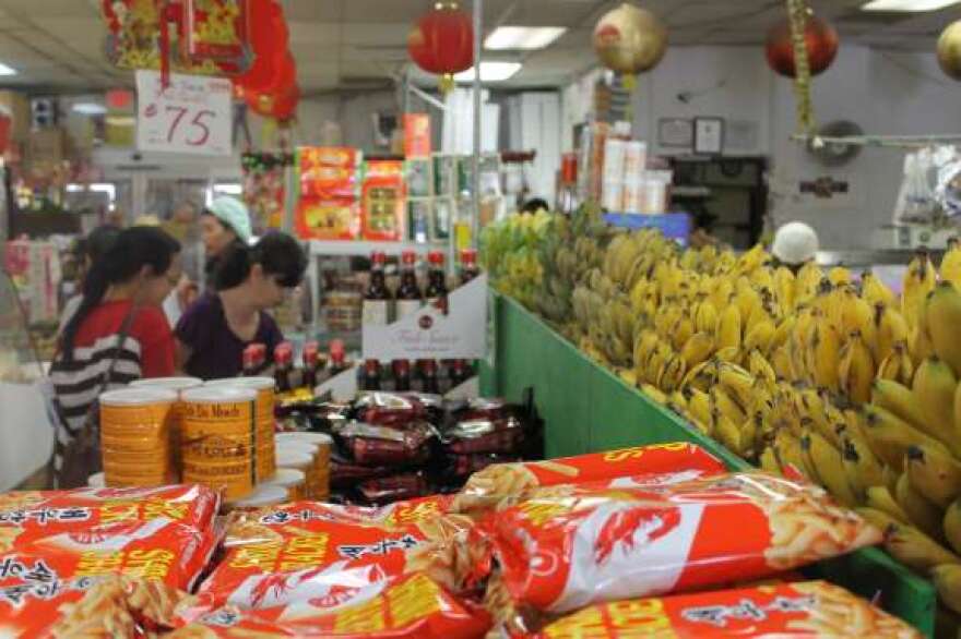 Saigon Market, one of the Vietnamese markets in the Mills 50 district. 