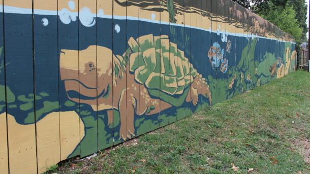 A mural by Sophie Bryan of Springfield, Mo. (Photo taken in September 2026)