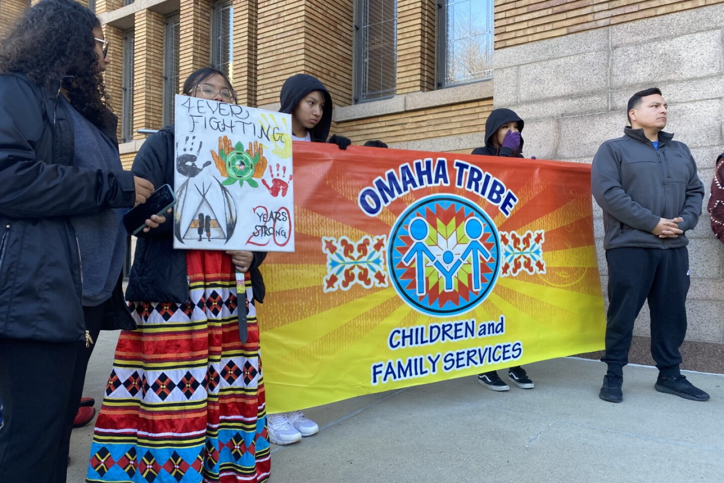 The 20th annual Memorial March to Honor Lost Children brought in tribes from across western Iowa in remembrance of children lost to the foster care system.