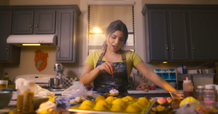 Vanessa Rae Lerma baking