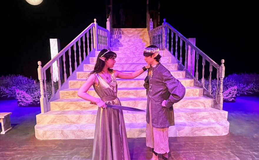 Titania & Oberon, Youtheatre-style.