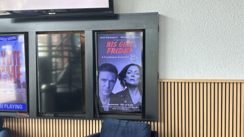 Table reading of "His Girl Friday" fundraiser starring Jack Davenport and Michelle Gomez will benefit The Triplex Cinema.