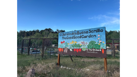 Good Seed garden Sign