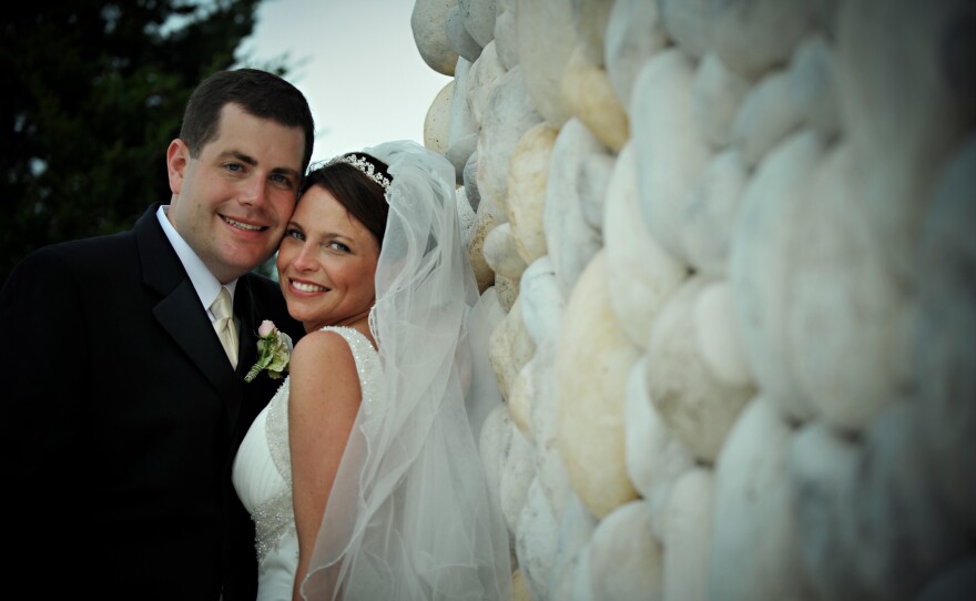 Larry and Lauren Bloomstein met at the hospital in 2004. They married five years later.