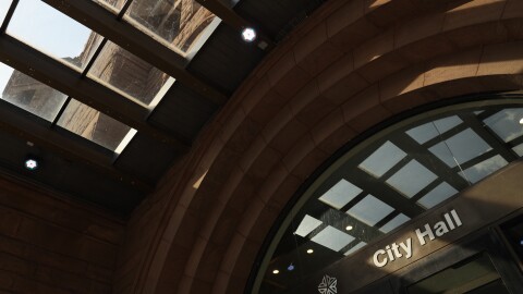 Rochester City Hall .