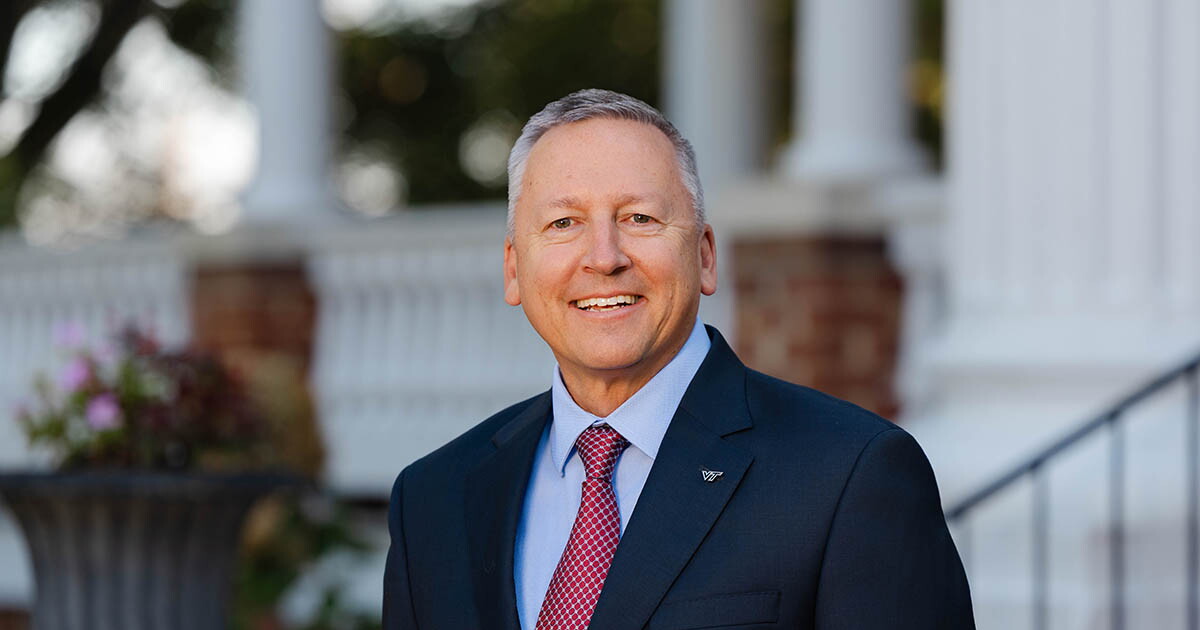 Richard Linton introduced as 17th president of Virginia Tech
