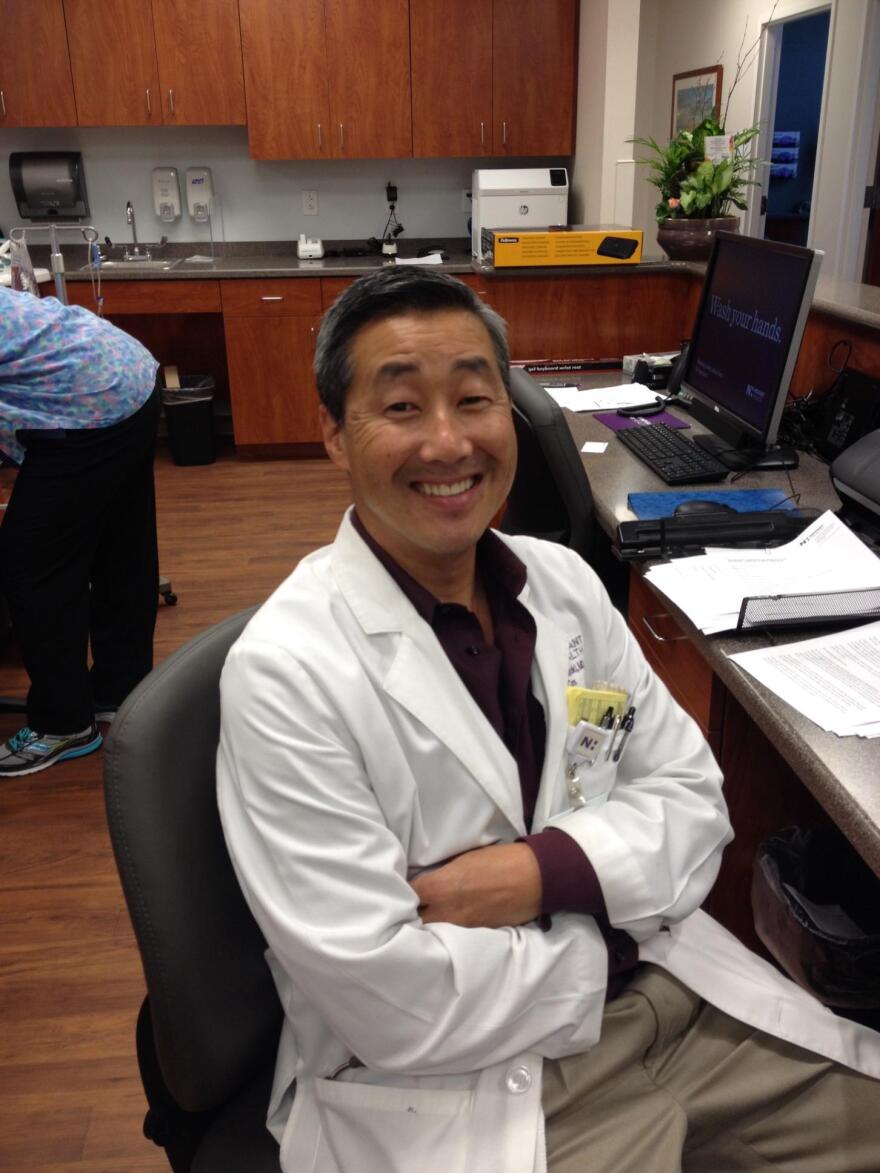 Dr. Douglas Miyazaki of Novant Health's new Pelvic Health Center in Winston-Salem