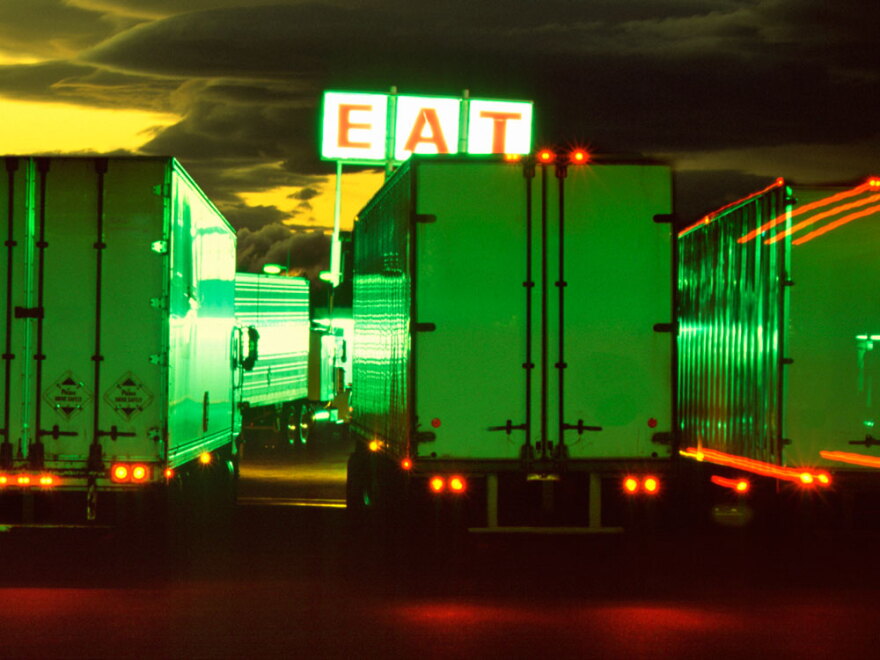 Truckers are more likely than average Americans to be overweight, which can lead to health problems including sleep apnea.