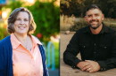 Kori Rodley (left) and Adam Wilson (right) are running to represent District 7 in the Oregon House of Representatives.