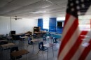 Hollister, N.C. - June 8th, 2026: Inside the decommissioned Hollister Elementary Leadership Academy, a part of Halifax County Schools.