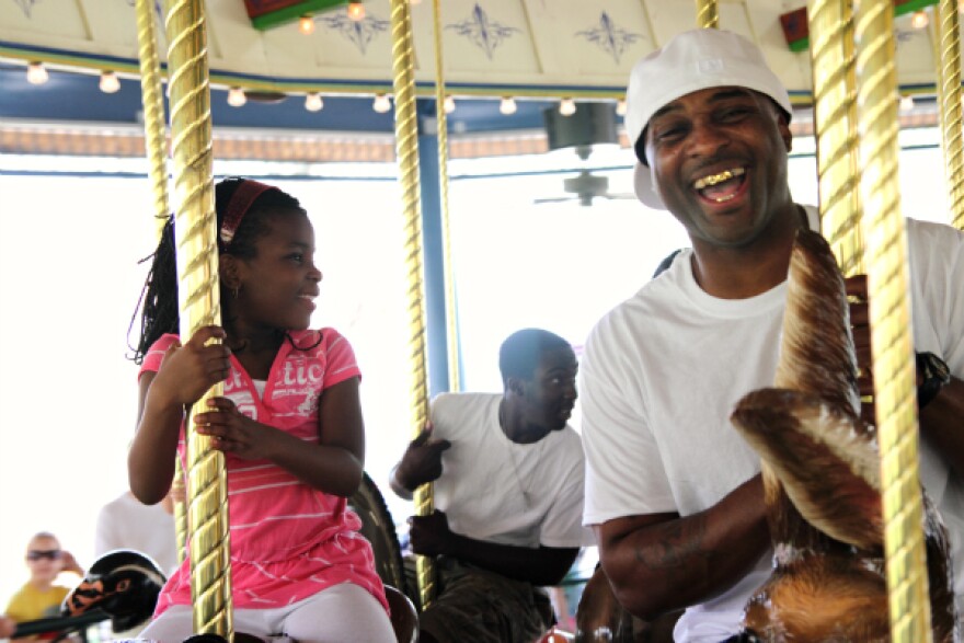 "Beautiful time, having an awesome time. What about you?"