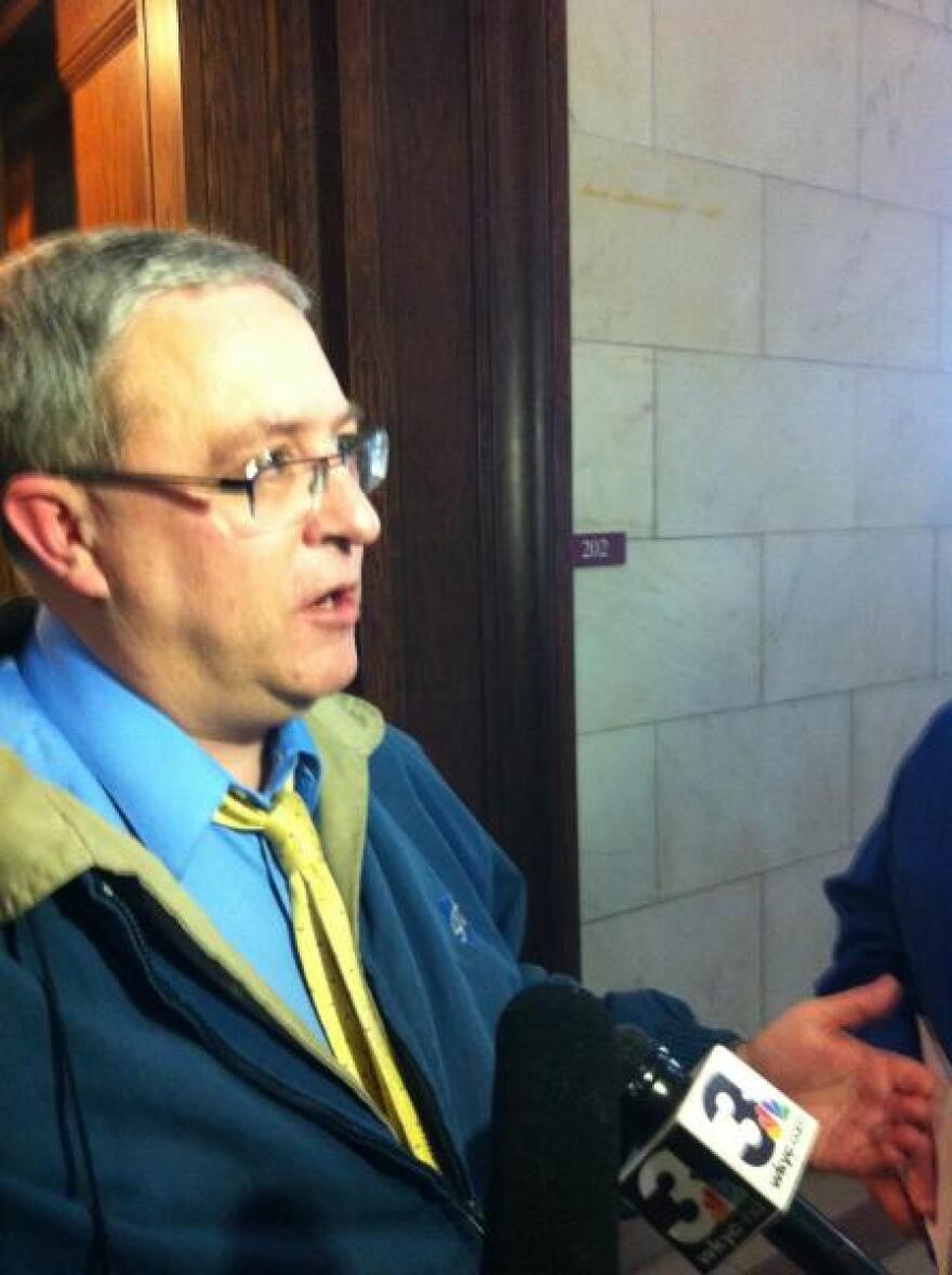 Picture of Cleveland Teachers Union Presdent David Quolke