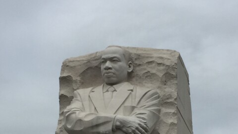 The Martin Luther King, Jr. Memorial in Washington, D.C. Photo credit to Andrew Meyer. Taken 4/15/2017