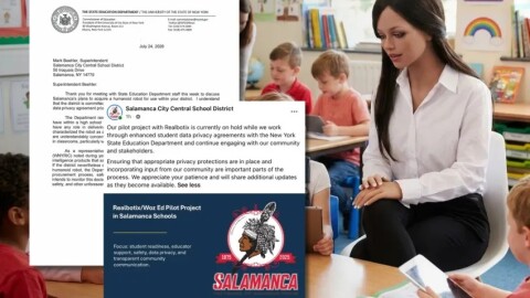 Salamanca City Central School District announced in a Facebook post on July 24, 2026 that its pilot project with tech company Realbotix has been put on hold.