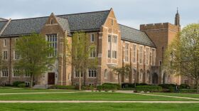 Biolchini Hall of Law on the University of Notre Dame campus, houses the school’s Eviction Clinic, which provides free legal assistance to tenants and homeowners.