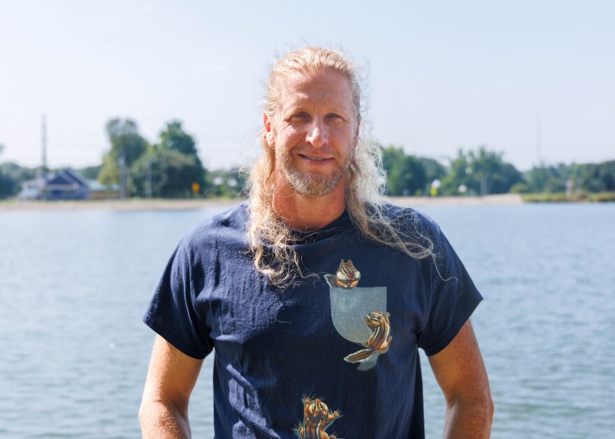 Licensed nuisance wildlife control operator Chase Cavalera, also known as "Local Tarzan."