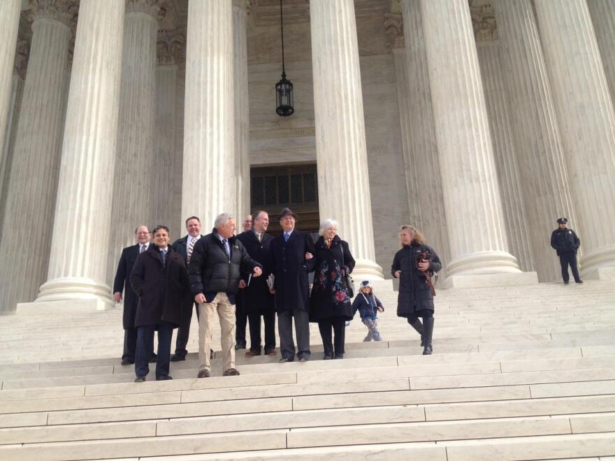 The U.S. Supreme Court is hearing a landmark case this week on the reach of federal authority in Alaska. Photo: APRN/Liz Ruskin.