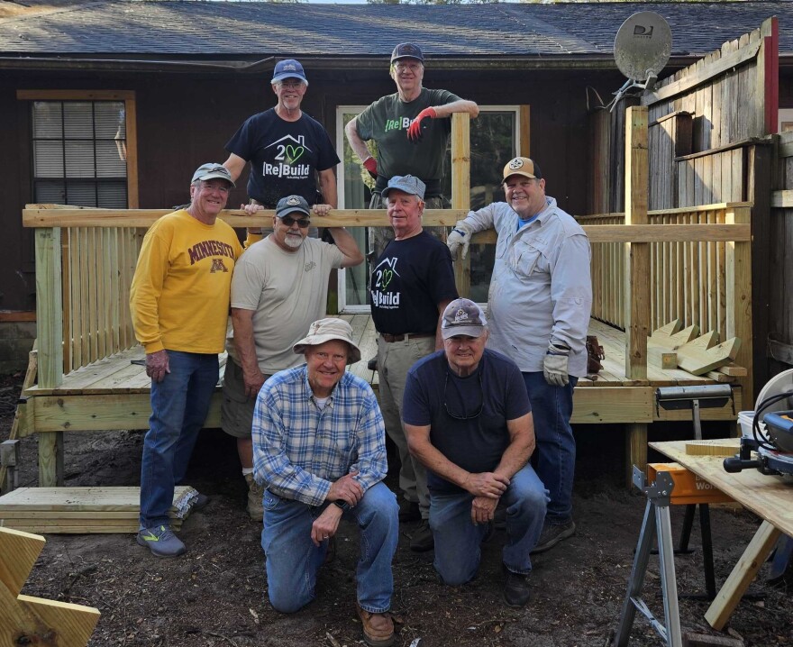 Community partnerships help Rebuilding Together North Central Florida complete home repairs and improve safety for local residents. (Photo courtesy of Rebuilding Together North Central Florida)