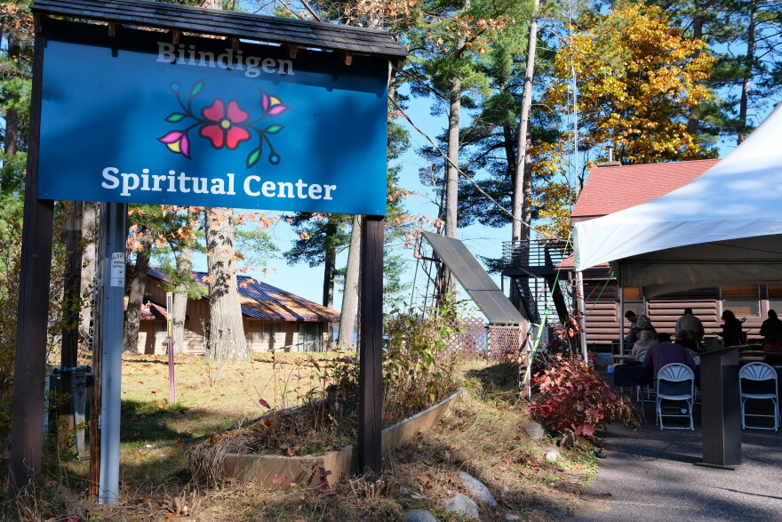The Lac du Flambeau Tribe renamed the former Marywood Spirituality Center to the Biindigen Spiritual Center. Biindigen is the Ojibwe word for welcome.