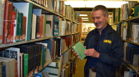 Chris Farris, reference assistant at the Peoria Public Library's Local History Room