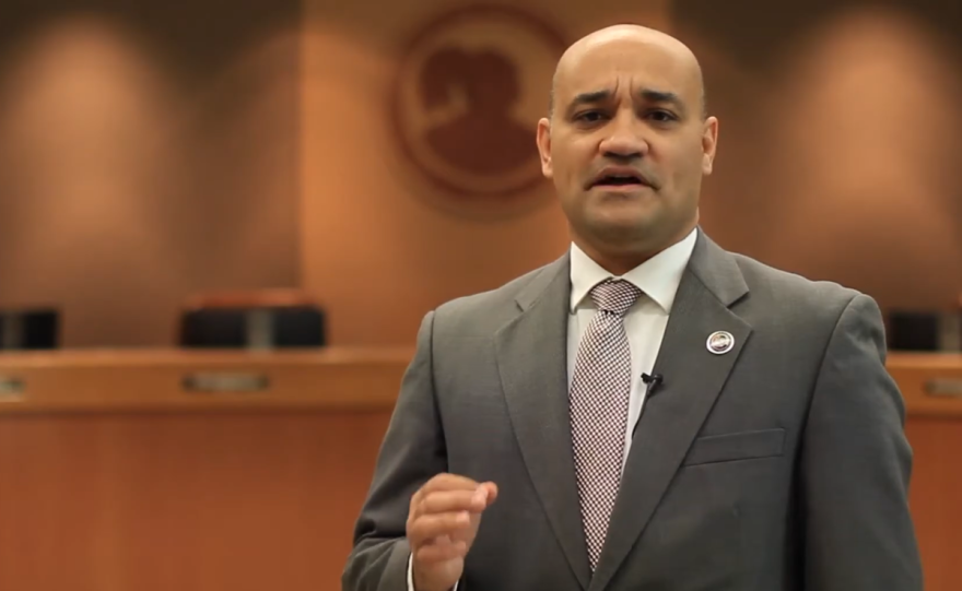 Osceola County School Board member Julius Melendez. Image: Osceola County School District via YouTube